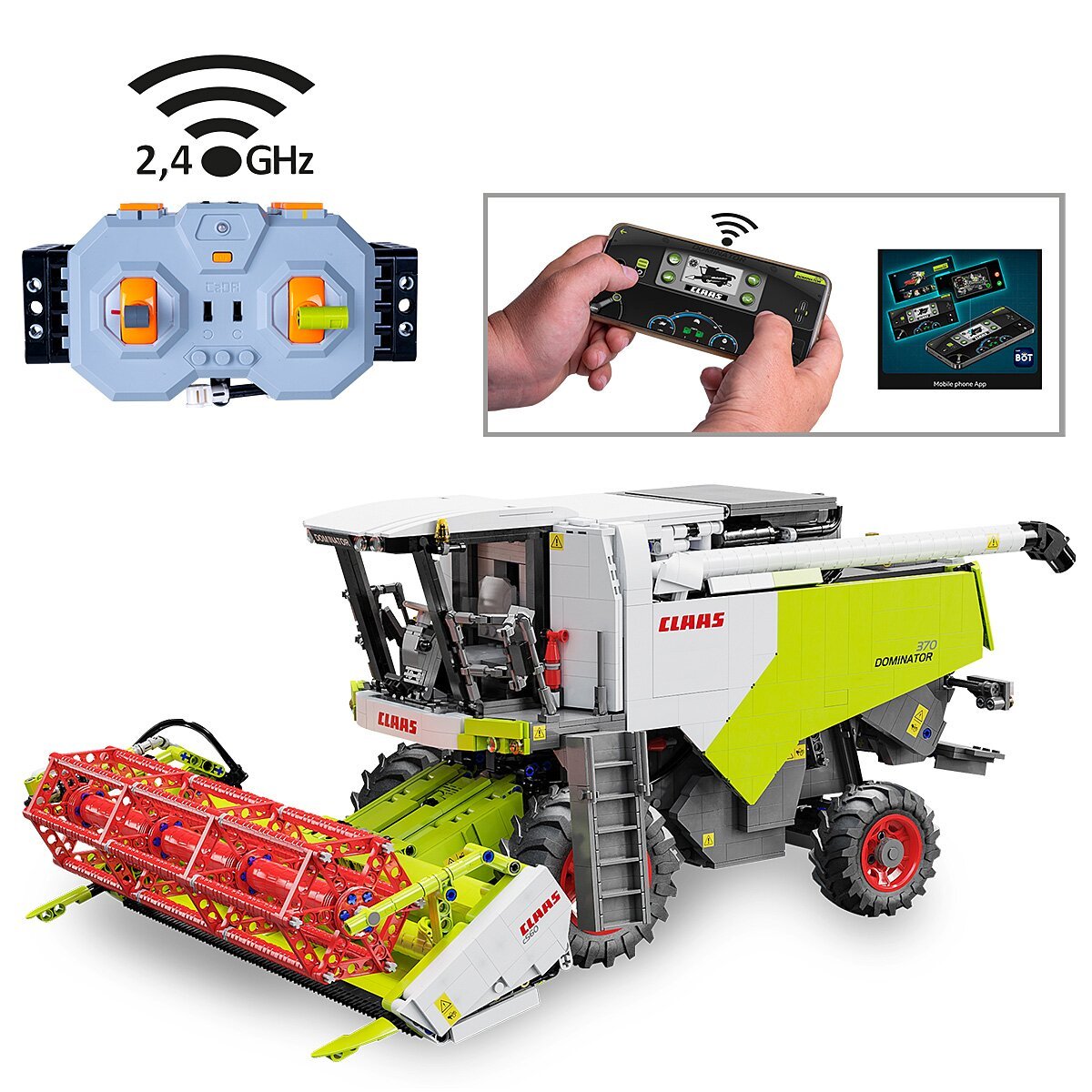 CaDA Master C61508W CLAAS Dominator 370 - MaxiBricks GmbHCADA-C61508W