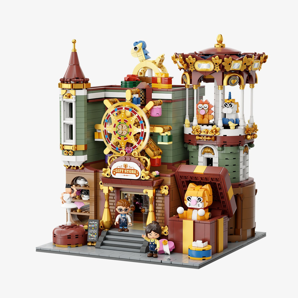 Pantasy 85043 Geschenkeladen Modular Building motorisiert