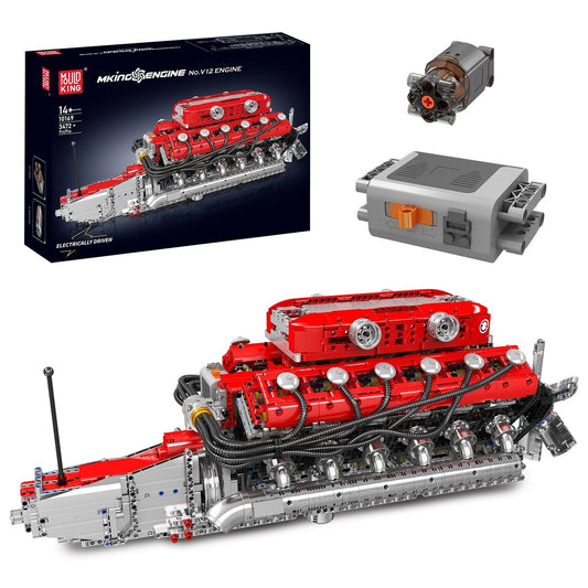 Mould King 10169 V12 Motor Engine Modell - MaxiBricks GmbHMK-10169