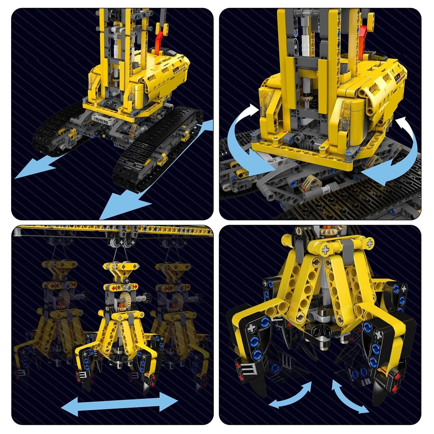 Mould King 17059 RC Technik Raupenkran - MaxiBricks GmbHMK-17059