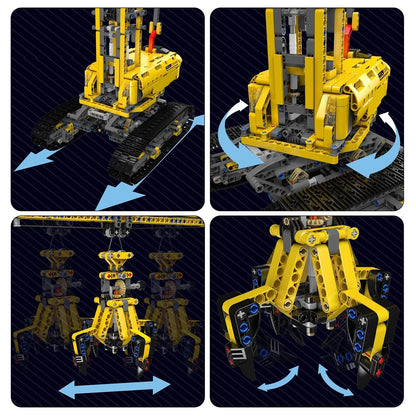 Mould King 17059 RC Technik Raupenkran - MaxiBricks GmbHMK-17059