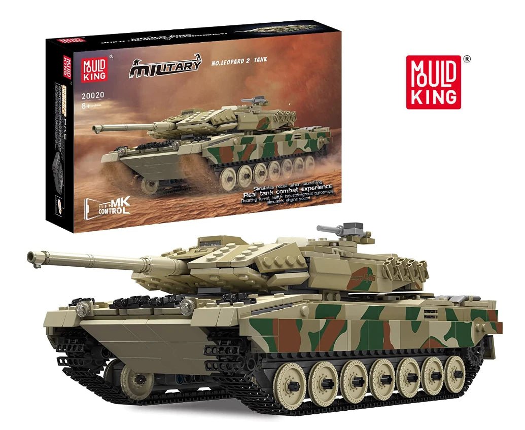 Mould King 20020 RC Leopard 2 Technik Panzer - MaxiBricks GmbH