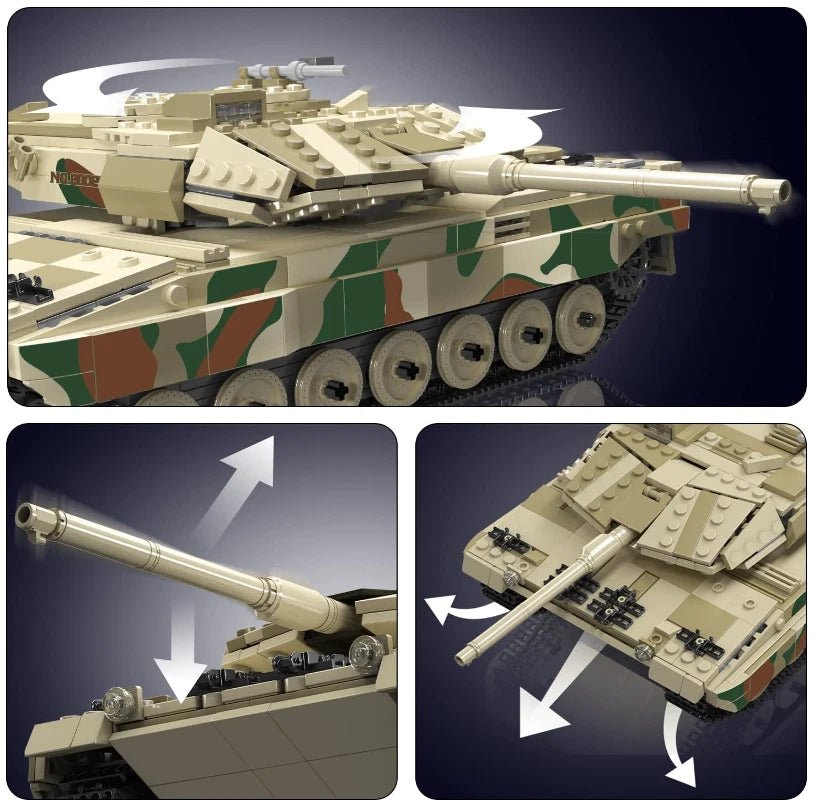 Mould King 20020 RC Leopard 2 Technik Panzer - MaxiBricks GmbH