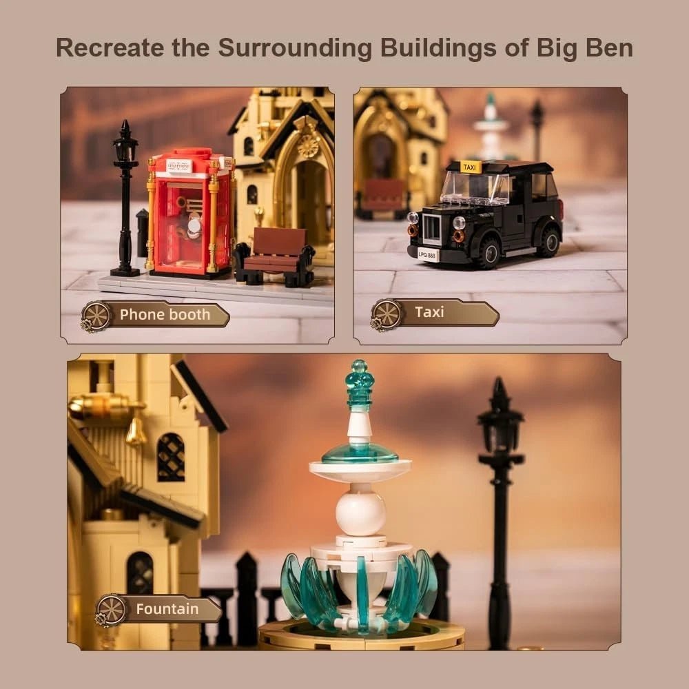 Pantasy 85008 Steampunk Big Ben - MaxiBricks GmbH85008