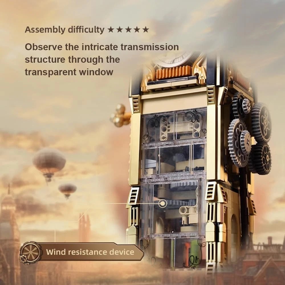 Pantasy 85008 Steampunk Big Ben - MaxiBricks GmbH85008