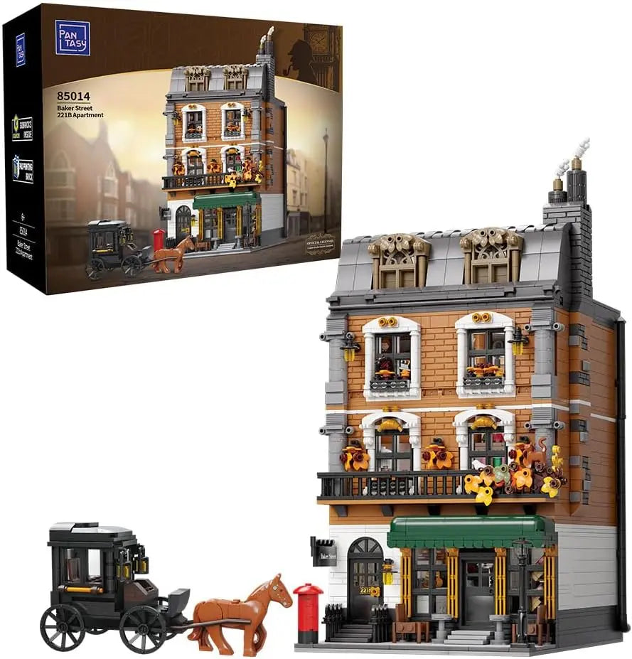 Pantasy 85014 Modular Building Sherlock Holmes Baker Street 3087 Teile