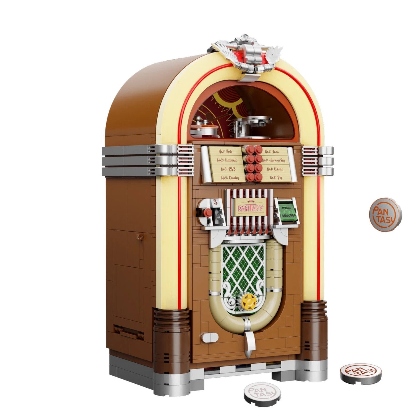 Pantasy 85020 Retro Jukebox Radio - MaxiBricks GmbH85020