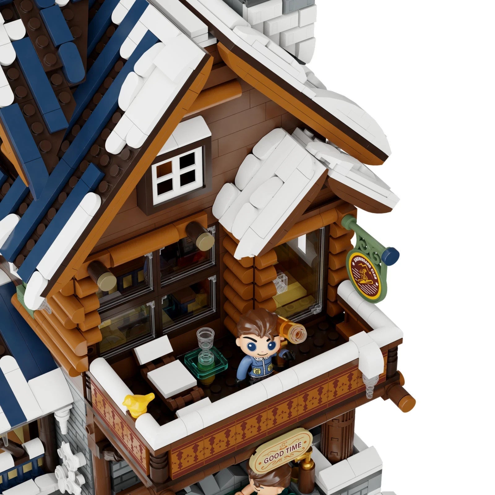 Pantasy 85033 Winterlicher Berghütte - MaxiBricks GmbH85033