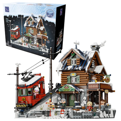 Pantasy 85033 Winterlicher Berghütte - MaxiBricks GmbH85033
