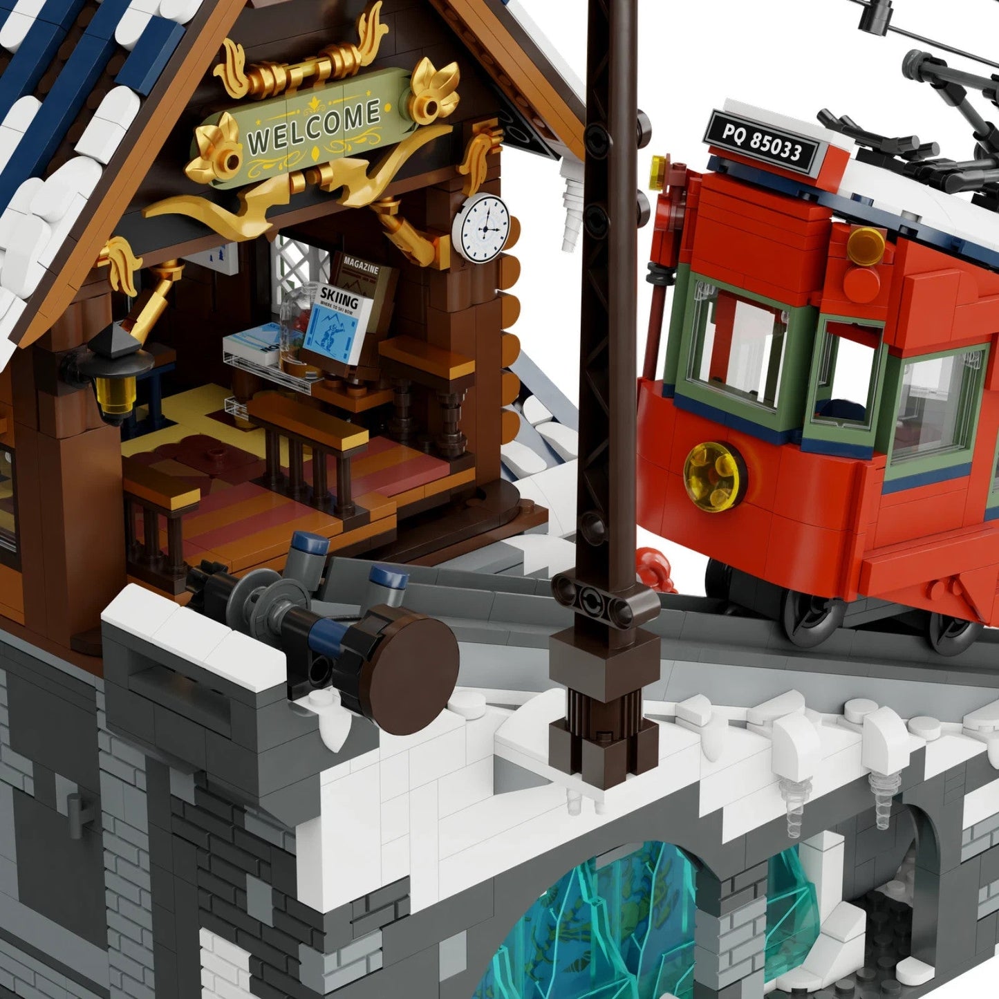 Pantasy 85033 Winterlicher Berghütte - MaxiBricks GmbH85033