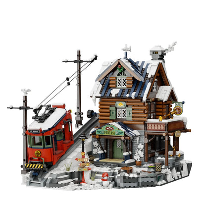 Pantasy 85033 Winterlicher Berghütte - MaxiBricks GmbH85033