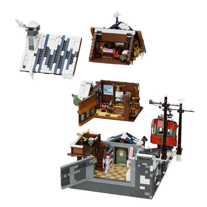 Pantasy 85033 Winterlicher Berghütte - MaxiBricks GmbH85033