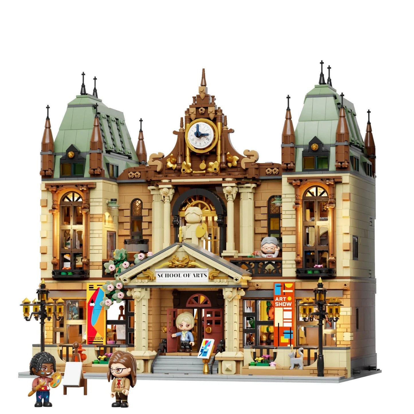 Pantasy 85036 School of Arts Modular Building - MaxiBricks GmbH85036