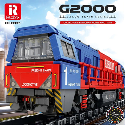 Reobrix 66021 Güterzug Lokomotive Diorama G2000 - MaxiBricks GmbHR-66021