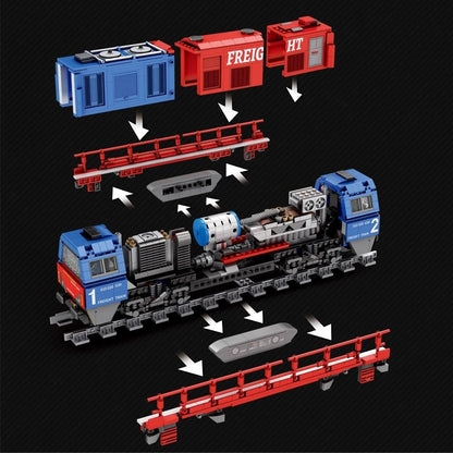 Reobrix 66021 Güterzug Lokomotive Diorama G2000 - MaxiBricks GmbHR-66021