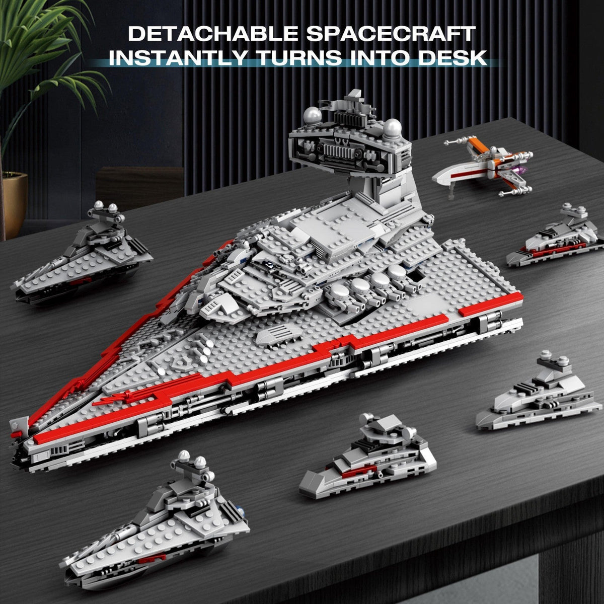 Reobrix 99007 Raumschiff 3D-Bilderrahmen Wandbild Sci-Fi - MaxiBricks GmbH99007