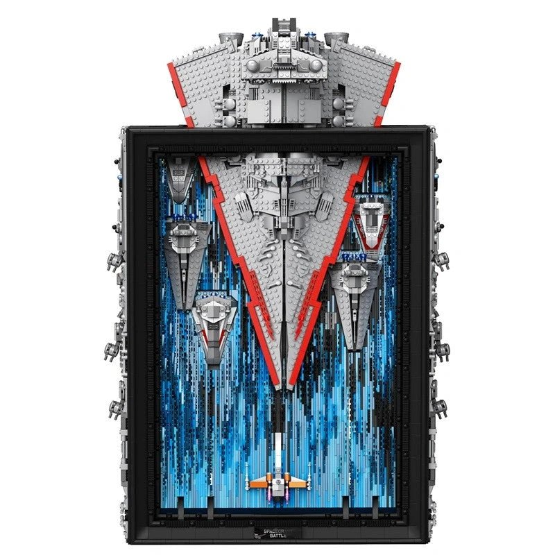 Reobrix 99007 Raumschiff 3D-Bilderrahmen Wandbild Sci-Fi - MaxiBricks GmbH99007