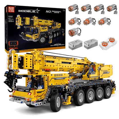 Mould King 13107 RC Mobilkranwagen, Kranwagen - MaxiBricks GmbHMK-13107