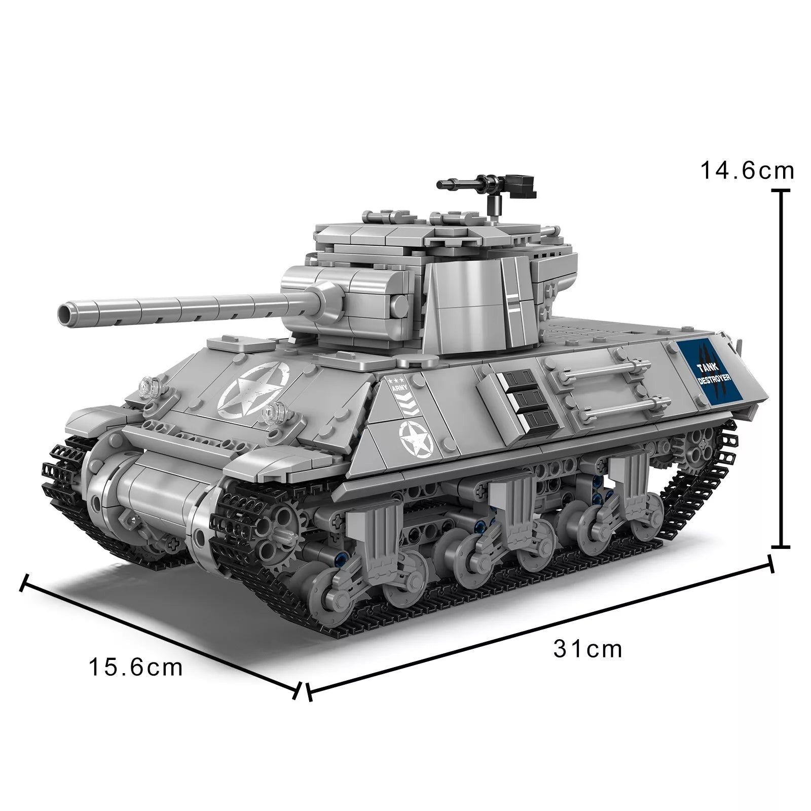 Mould King 20034 RC Schwerer Panzer Tank Mein Shop