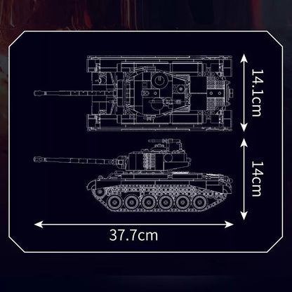 Mould King 20035 RC Schwerer Panzer Tank Mein Shop