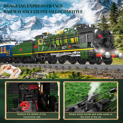 Mould King 12025 Orient Express Dampflokomotive Mein Shop
