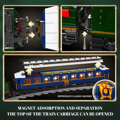 Mould King 12025 Orient Express Dampflokomotive Mein Shop