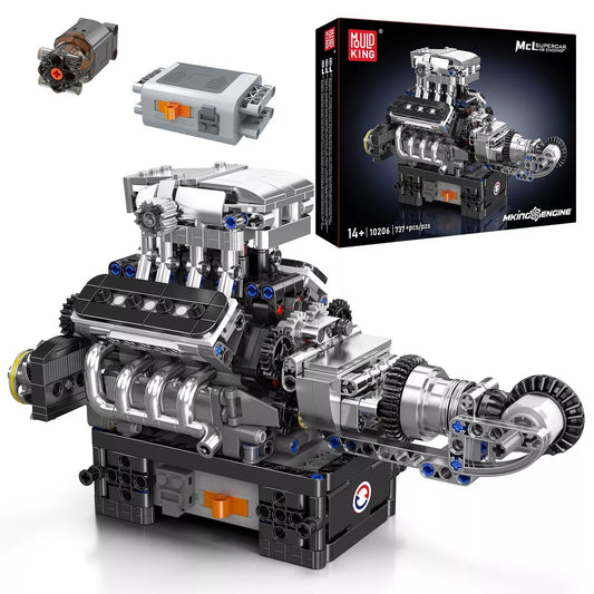 Mould King 10206 V8 Motor Engine V8 Mein Shop