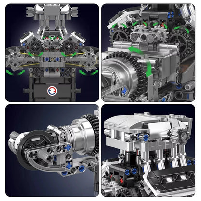 Mould King 10206 V8 Motor Engine V8 Mein Shop