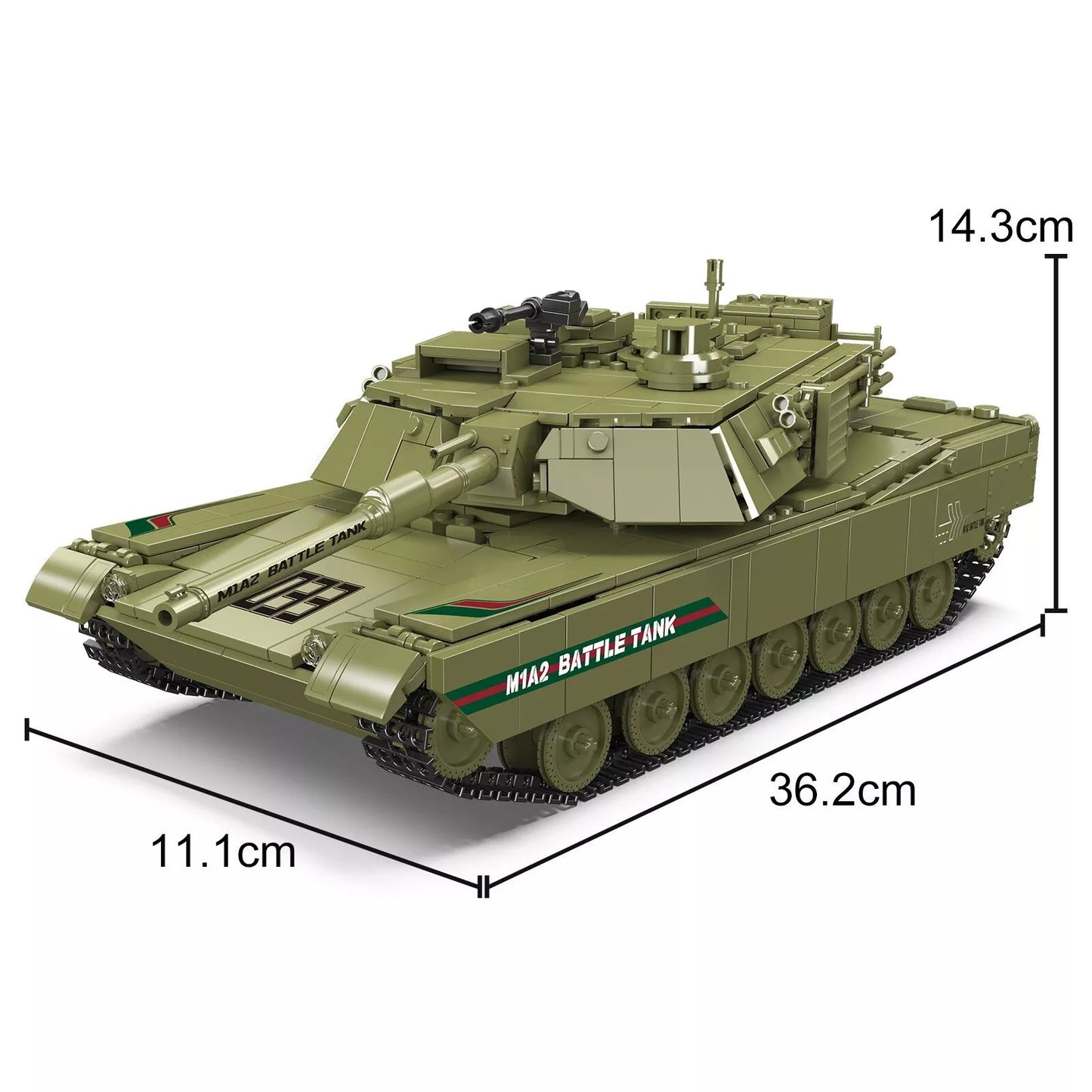 Mould King 20033 RC Schwerer Panzer Tank Mein Shop