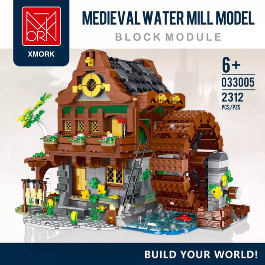 Mork 033005  | Mittelalterliche Wassermühle  | 2312 Klemmbausteine | NEU und OVP Mein Shop