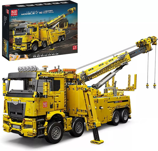 Mould King 17028 RC Technik Abschlepper Rescue Truck MaxiBricks