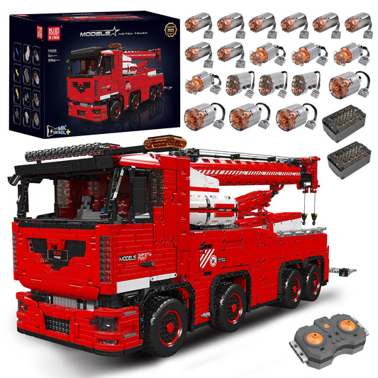 Mould King 19008 RC Tehnik Abschlepper LKW Wrecker Tow Truck Mein Shop