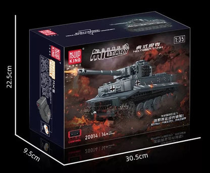 Mould King 20014 RC Technik Tiger Panzer ferngesteuert - MaxiBricks GmbHMK-20014