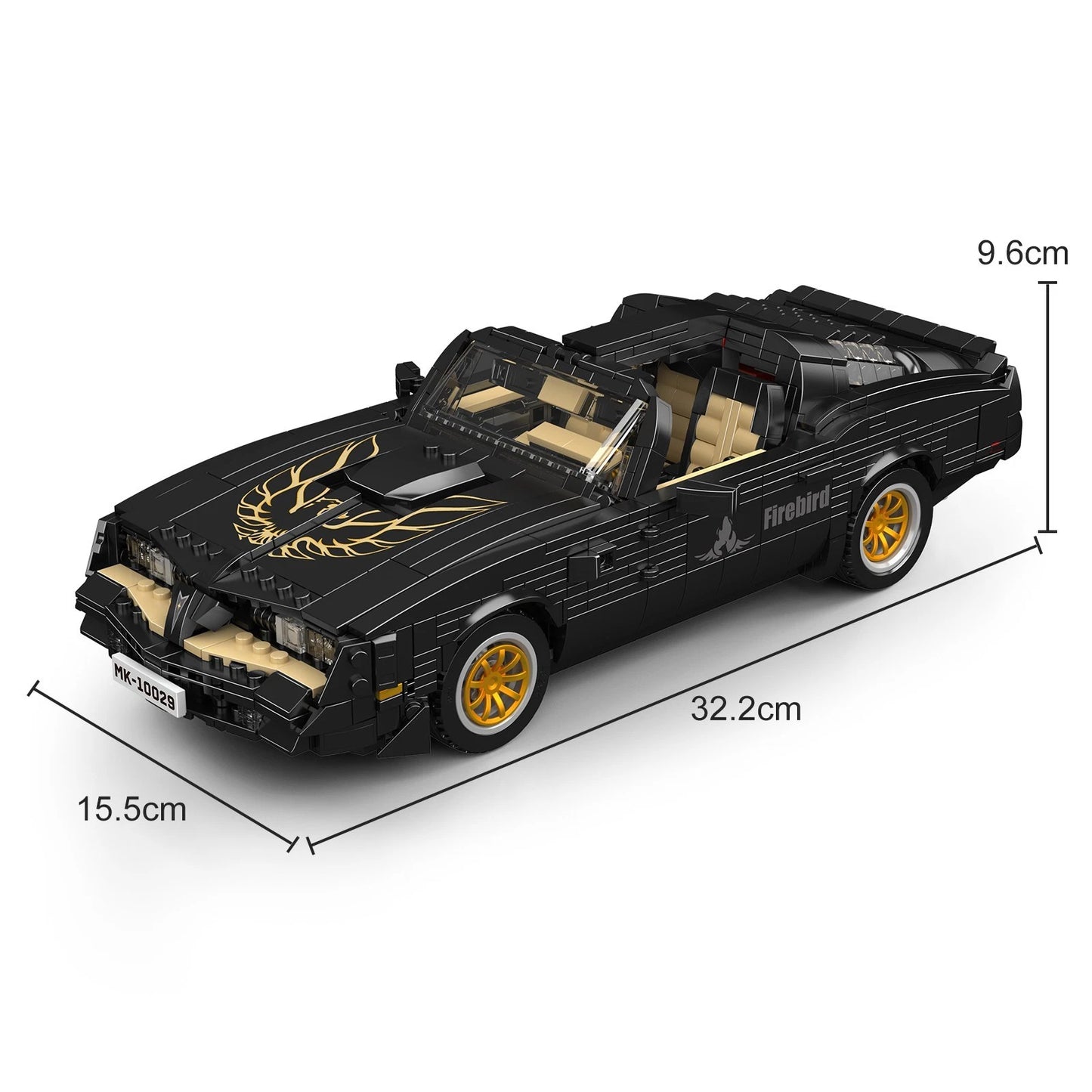 Mould King 10029 Pontiac Firebird Auto Sportwagen Mein Shop