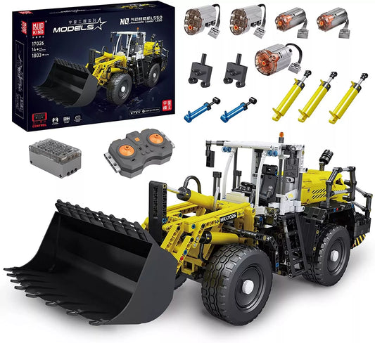 Mould King 17026 RC Technik pneumatischer Radlader MaxiBricks