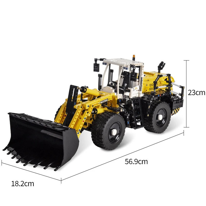 Mould King 17026 RC Technik pneumatischer Radlader MaxiBricks