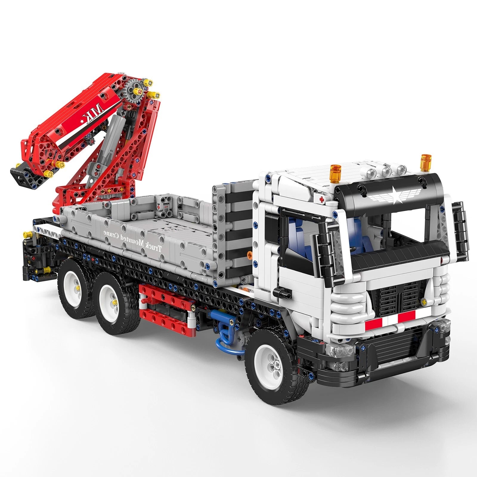 Mould King 17063 RC Technik LKW mit Pritschenkran MaxiBricks