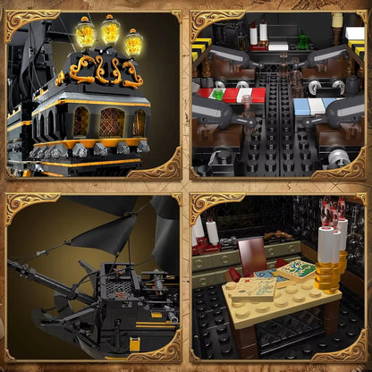 Mould King 13186 The Black Pearl Piratenschiff MaxiBricks