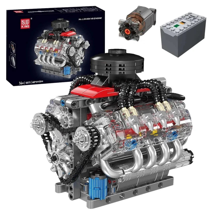 Mould King 10171 Technik V8 Ottomotor Engine Mein Shop