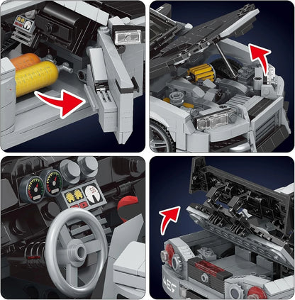 Mould King 10113 Skyline GT - R Sportwagen Auto Klemmbausteine - MaxiBricks GmbHMK-10113
