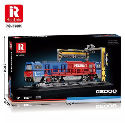 Reobrix 66021 Güterzug Lokomotive Diorama G2000 - MaxiBricks GmbHR-66021