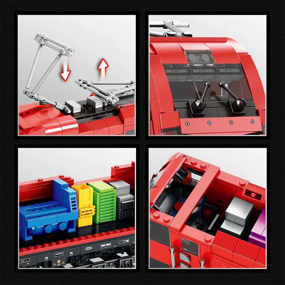 Reobrix 66020 TAURUS Personenzug Lok Diorama Mein Shop