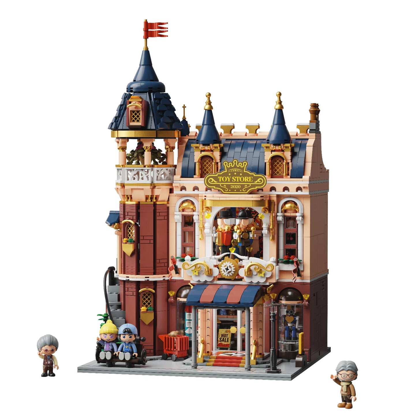 Pantasy 85031 Modular Building Spielzeugladen - Toy Store 2978 Teile