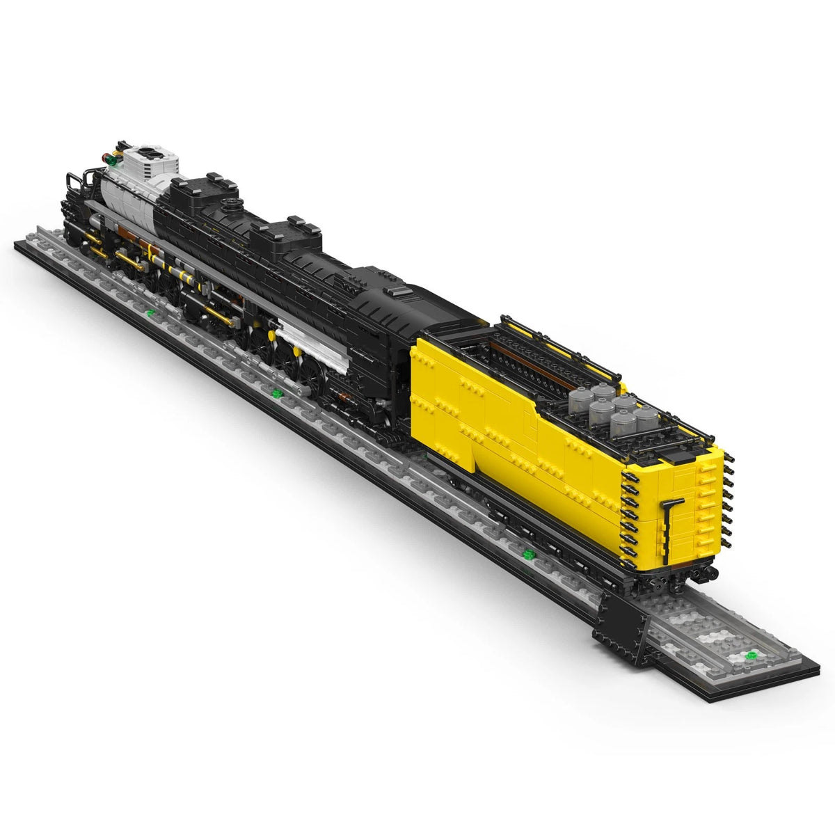 Mould King 12049 Big Boy Dampflokomotive Zug mould-king-12049-big-boy-dampflokomotive-zug