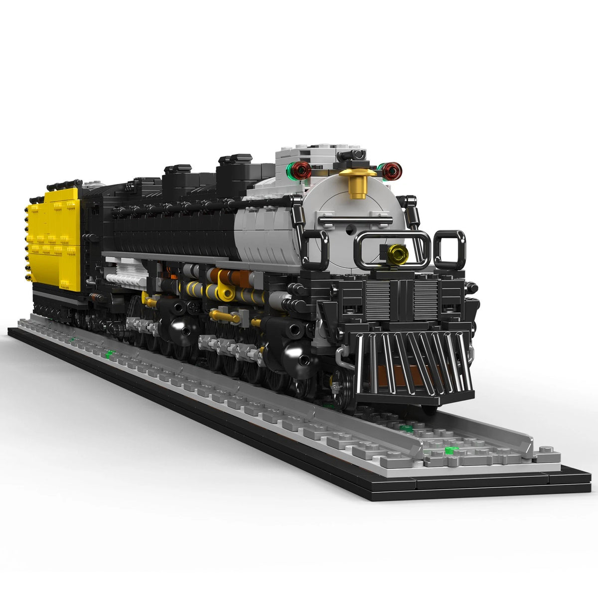 Mould King 12049 Big Boy Dampflokomotive Zug mould-king-12049-big-boy-dampflokomotive-zug