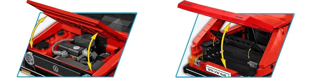 COBI 24359 Volkswagen Golf I (1974-1983) 1:12 Modellauto Mein Shop