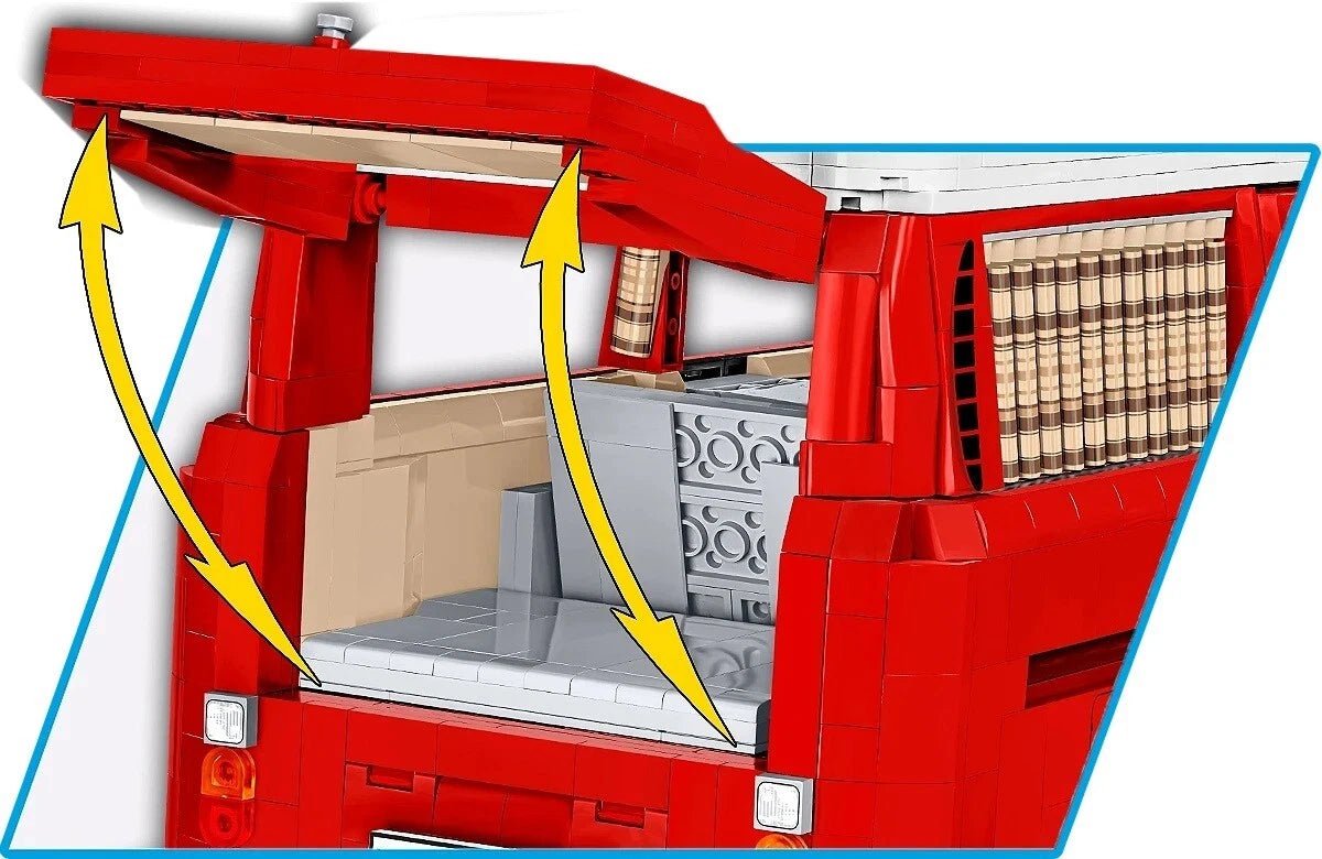 Cobi 24362 Volkswagen T2a Camper Van Executive Edition - MaxiBricks GmbHCOBI-24362