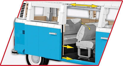 Cobi 24362 Volkswagen VW T2b Bus Modell - Auto - MaxiBricks GmbHCOBI-5849