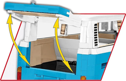 Cobi 24362 Volkswagen VW T2b Bus Modell - Auto - MaxiBricks GmbHCOBI-5849