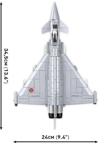 Cobi 5849 Eurofighter Typhoon Italian Air Force Jet Flugzeug - MaxiBricks GmbHCOBI-5849